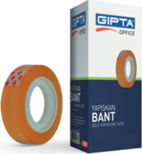 Akrilik Bant (Para Bandı) Sarı 12 Mm X 10 Metre (36 Lı Paket) F2592