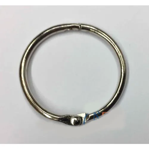 Kilitli Yulak Halka, 2,5cm - 100 Adet