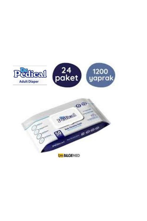 Vücut Temizleme Havlusu 50'li 24 Paket
