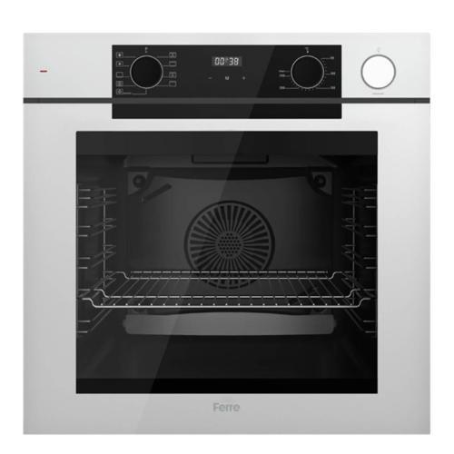 Artline Fryart & SteamArt Qep64CB Beyaz Cam Ankastre Fırın