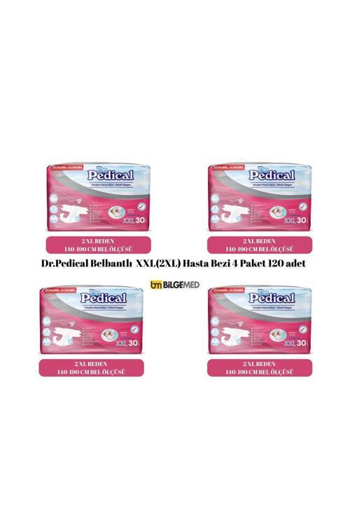 Belbantlı Tekstil Yüzey Hasta Bezi XXL 120 Adet
