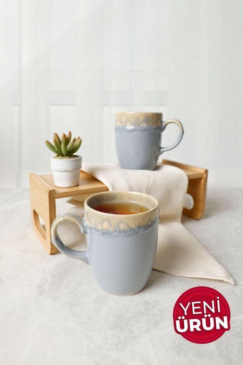 Shizen Gri Bulut Kupa 9 Cm 2 Adet 613
