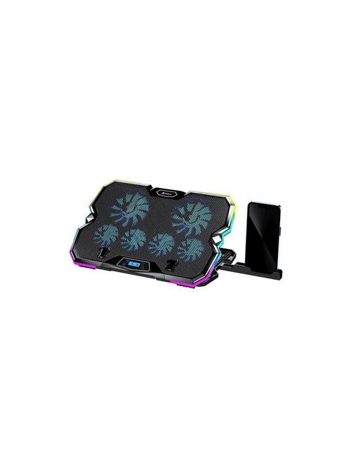 GB-NS10 Hurricane RGB 6 Fanlı USB 2.0 17" Laptop Soğutucu