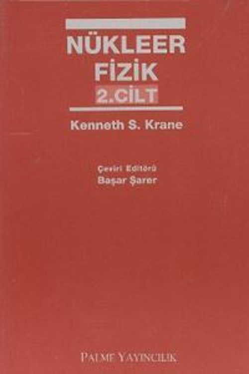 Palme Yayınevi Nükleer Fizik 2, Cilt