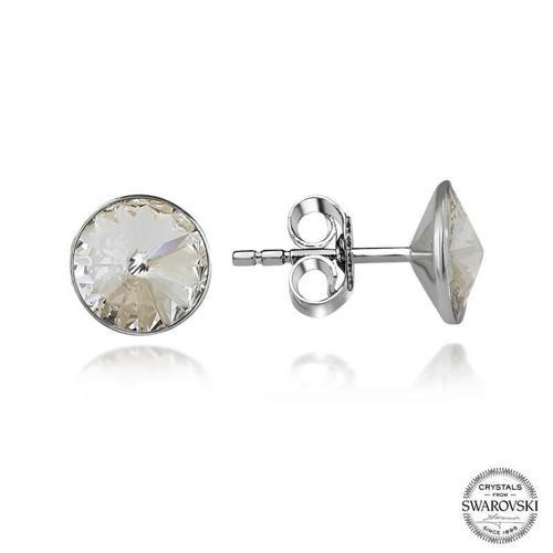Swarovski Crystal Taşlı Gümüş Çivili Kadın Küpe SL5178