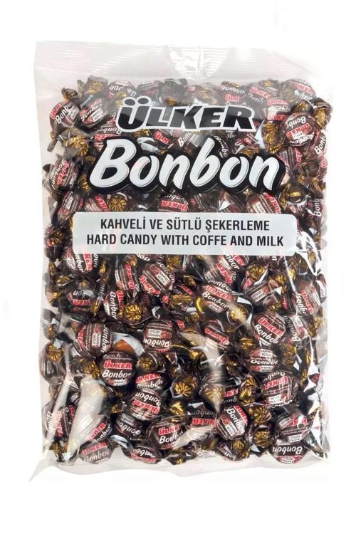 Bonbon Kahveli Ve Sütlü Şeker 1000 Gr