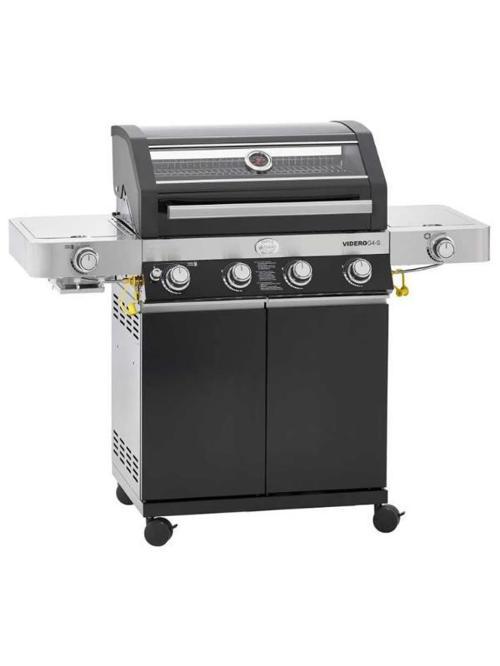 Videro G4-S Vario Siyah Gazlı Barbekü