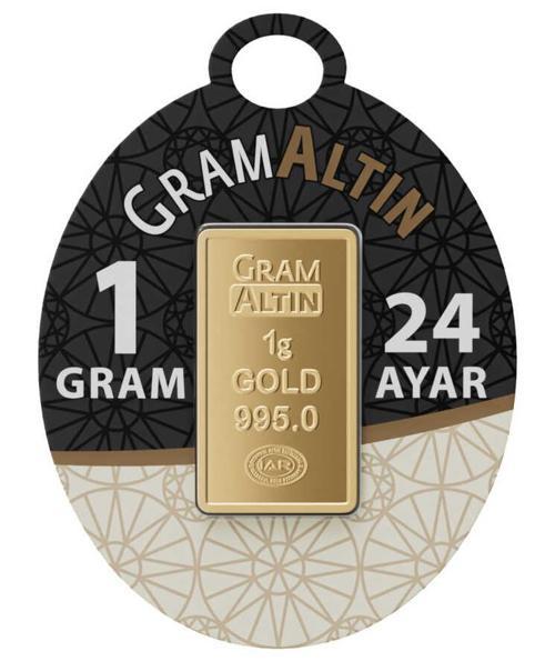 1 gr 24 Ayar İAR Külçe Altın