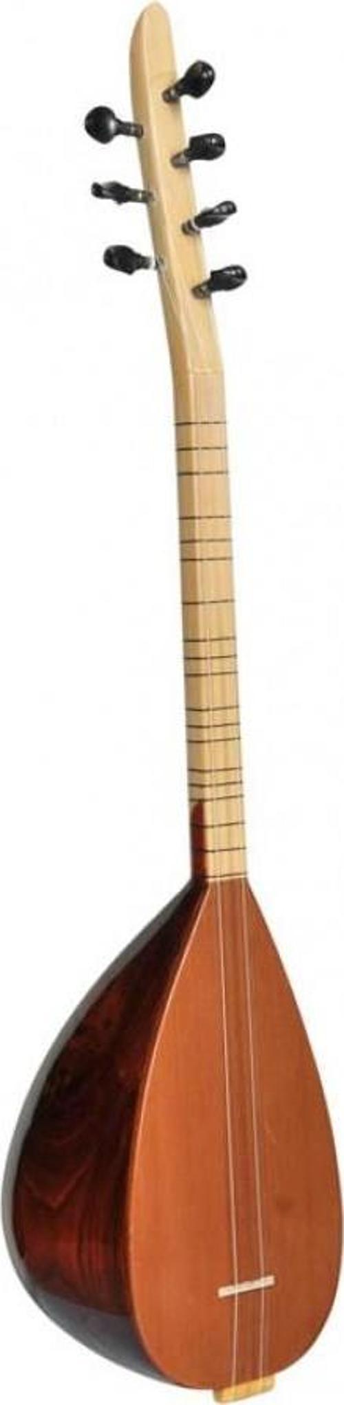 140B Oyma Kestane Saz Çöğür Bağlama