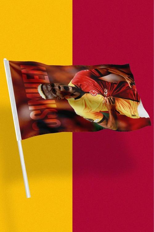 Sopalı Taraftar Bayrak (Futbolcu) 50X70 Cm