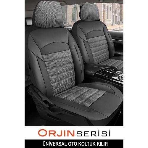 Orjin Jakar Kumaş Oto Koltuk Kılıfı - Üniversal 5 Koltuk Tam Set