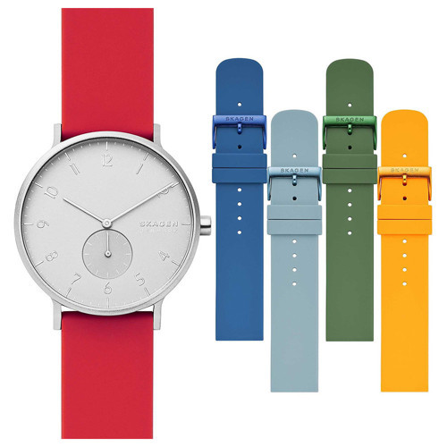 SKW1120 Skagen Kol Saati ve 4 Yedek Kordon