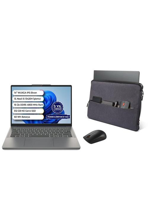 Ideapad Slim 3 14Irh10 Intel İ5 13420H Ddr5 16 Gb 512 Gb Ssd Freedos 14 Inç Lenovo Kılıf Ve Mouse