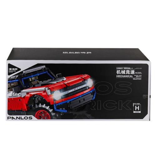 P673101 Panlos Mekanik Model Arazi Aracı 2920 Parça Blok Seti -Vagon life