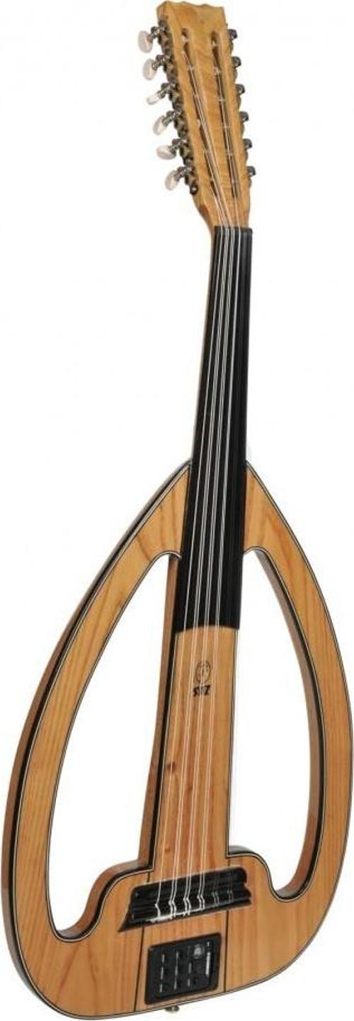 SLT1-CH Silent Türk Elektro Ud Kestane Gitar Burgulu