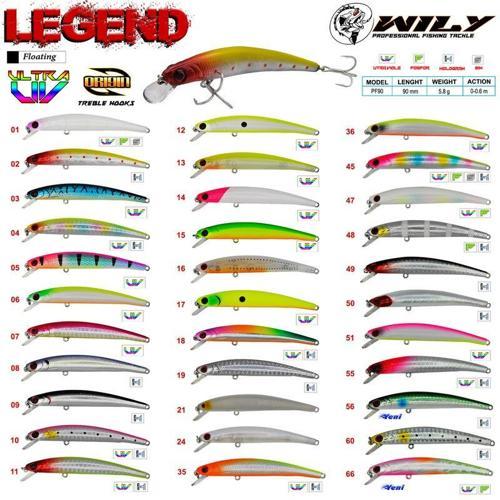Legend 9 cm 5.8 gr Maket Balık 12