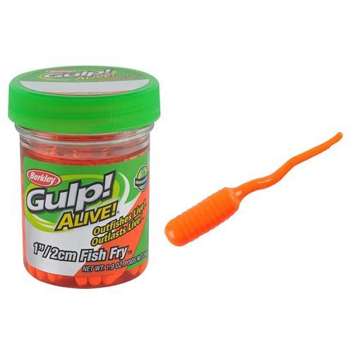 Gulp Alive Fish Fry 2cm LRF Silikonu Fluorescent Orange