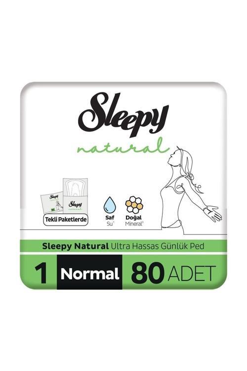 Natural Ultra Hassas Günlük Ped Normal 80 Adet Ped