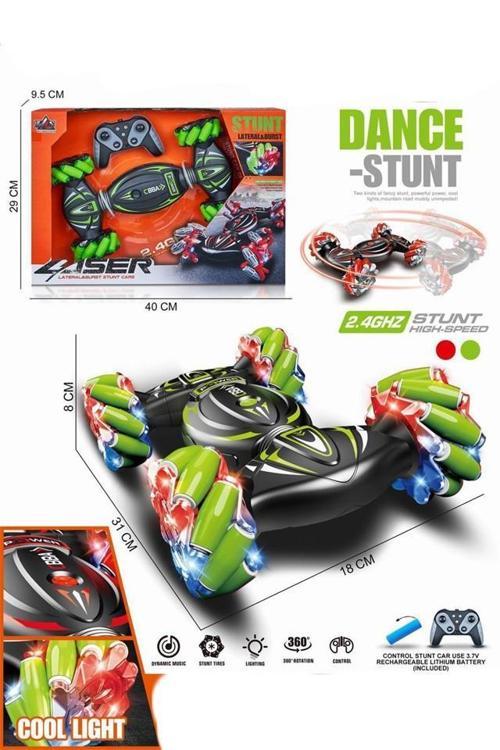 Stunt Lateral & Burs 360 Deerece dönen Uzaktan Kumandalı 2.4 Hz Araba RQ3034