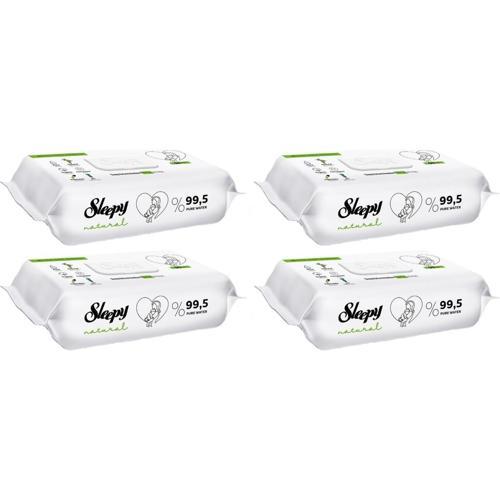 Islak Havlu Mendil 90 Yaprak Natural Yenidoğan 4 Lü 360 Yaprak