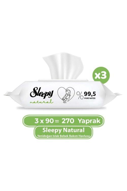Natural Yenidoğan Islak Mendili 270 Yaprak