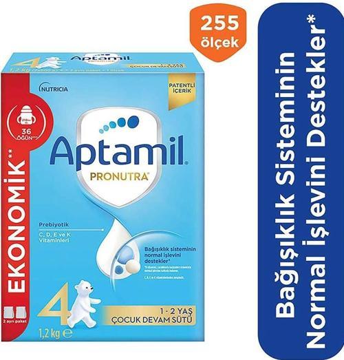 4 Pronutra Devam Sütü 1200 g 1 Yaş+
