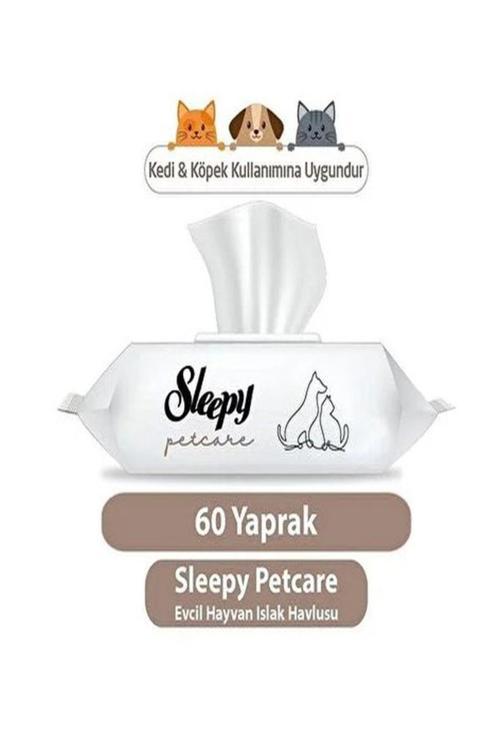 Petcare Evcil Hayvan Islak Havlusu 60 Yaprak 2 adet