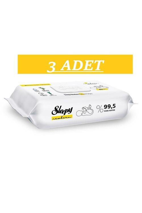 Yenidoğan Islak Bebek Havlusu 40'lı - 3 Adet