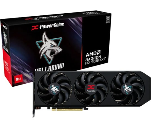 HELLHOUND RADEON RX9060XT 8G-L/OC GDDR6 128Bit Gaming (Oyuncu) Ekran Kartı