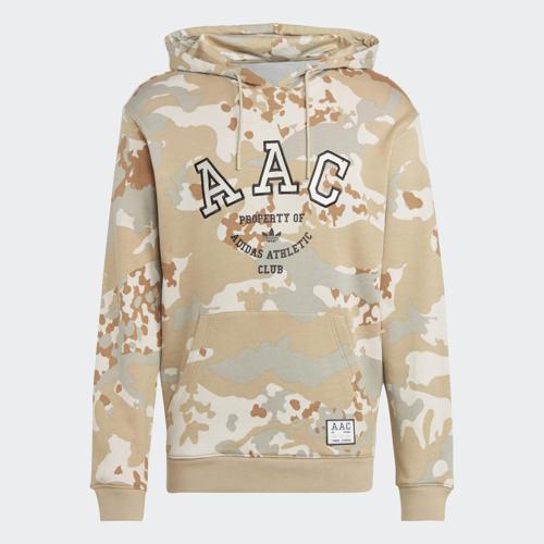 Erkek Günlük Kapşonlu Sweatshirt Hoodie Aac Camo Ir9472