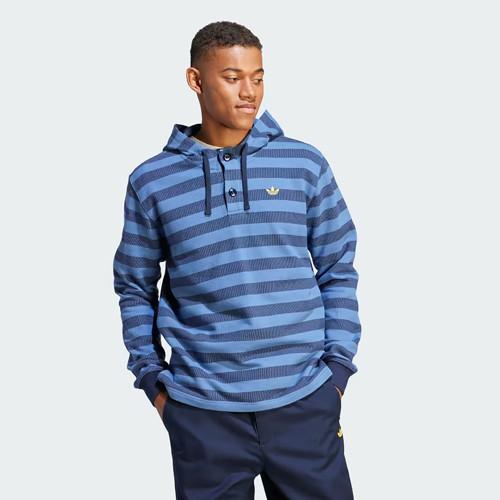Erkek Günlük Kapşonlu Sweatshirt Knitted Hoodie Ir7593