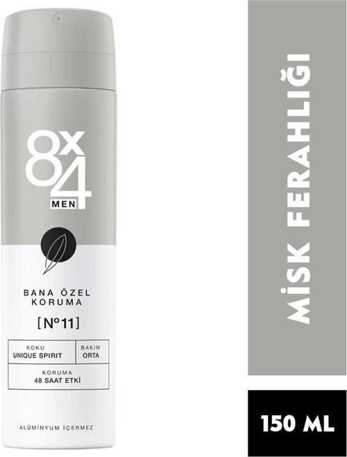 Erkek Deodorant 150ml Bana Özel Koruma No:11 Unıque Spırıt