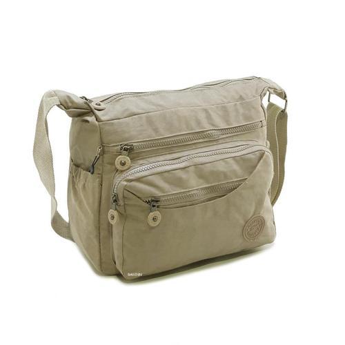 Kadın Postacı Çanta Çok Bölmeli Klinkır Yağmura Dayanıklı Kumaş Çapraz Askılı Omuz Çantası 30*20 Cm