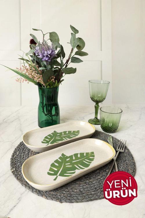 Forest Noyan Kayık Tabak 26 Cm 2 Adet 22727