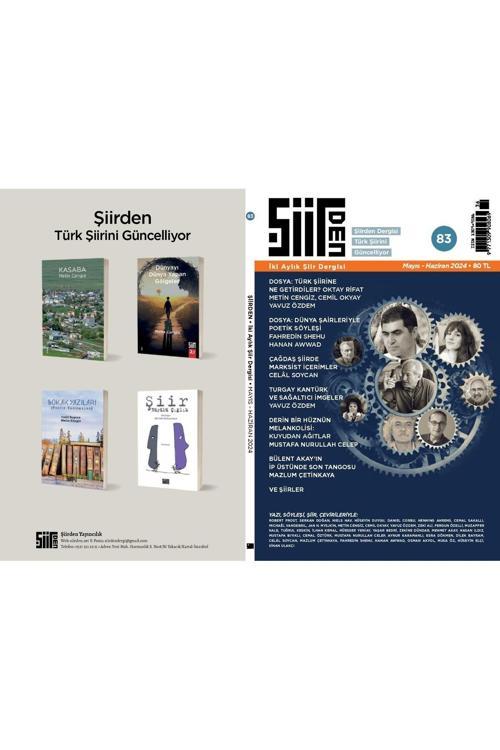 Şiirden Yayınları Şiirden Dergisi Sayı 83