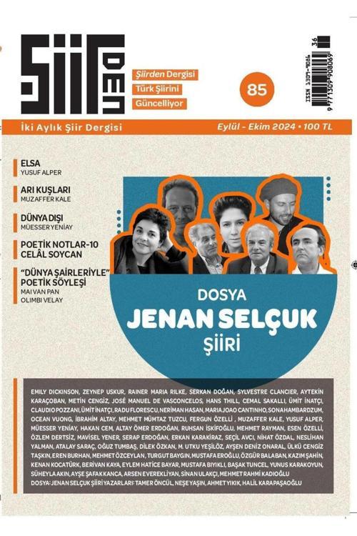 Şiirden Yayınları Şiirden Dergisi Sayı 85