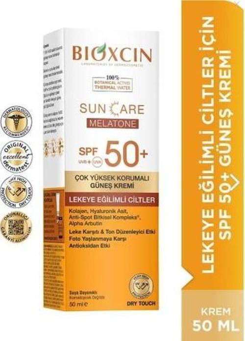 Bıoxcın Sun Care Lekeye Eğilimli Ciltler Için Çok Yüksek Korumalı Güneş Kremi 50 ml Spf 50+