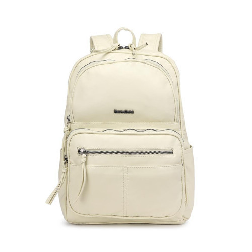 Yıkama Deri Büyük Boy Sırt Kadın Çantası 21-K Barcelona 1872