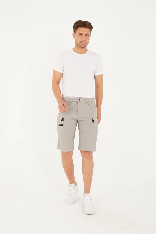 Kadın Erkek Unisex Su İtici Spor Likralı Yazlık Taktik Şort - 5 Cepli Regular Kalıp