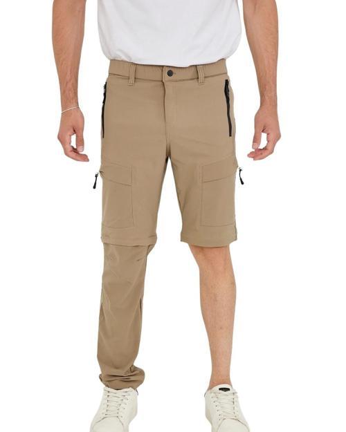 Yazlık Likralı Outdoor Şorta Dönüşen Unisex Erkek Kadın Dönüştürülebilir Taktik Pantolon