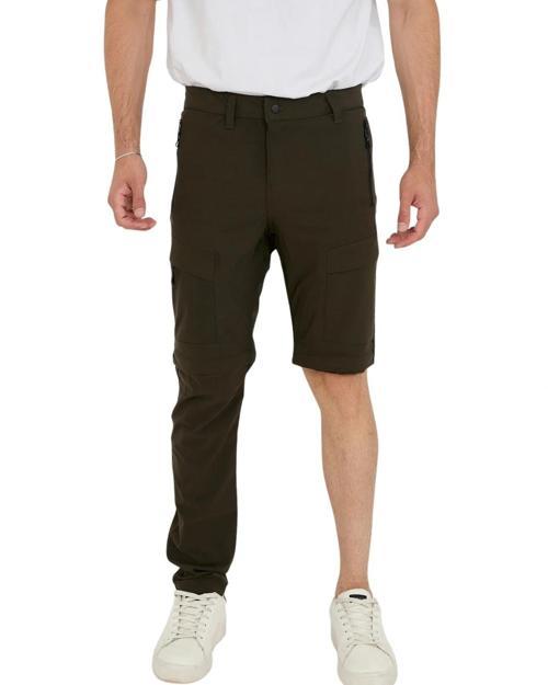 Yazlık Likralı Outdoor Şorta Dönüşen Unisex Erkek Kadın Dönüştürülebilir Taktik Pantolon