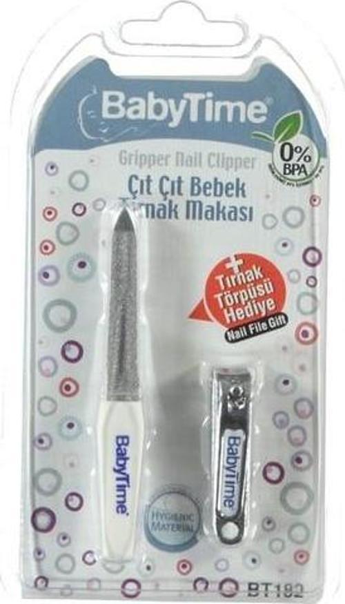 Çıt Çıt Bebek Tırnak Makası + Törpü