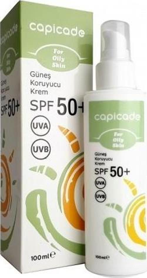 Spf50+ Güneş Koruyucu Krem 100Ml - Eğilimli Ve Yağlı Ciltler İçin