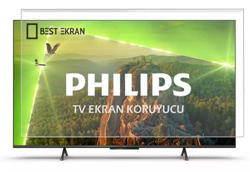 Philips 55PUS8500 TV EKRAN KORUYUCU - Philips 55" inç 139 cm Atmos Titan OS Ambilight Qled 