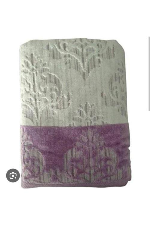 2 Adet Gissele Banyo(Plaj) Havlusu 70X140 Cm Lila