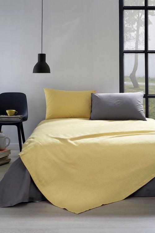 Colormix Tek Kişilik Pike Takımı