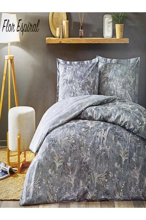 Flor Espiral Çift Kişilik Nevresim Takımı