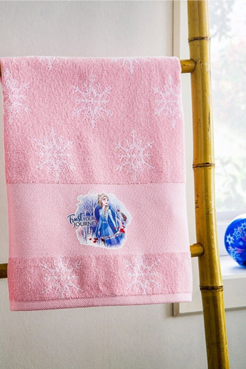 Frozen Trust Disney Lisanslı Çocuk Bornoz Seti 5/6 Yaş