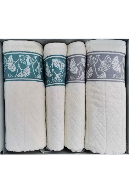 Loseta Best Set (Hamam Takımı) Gri-Mint