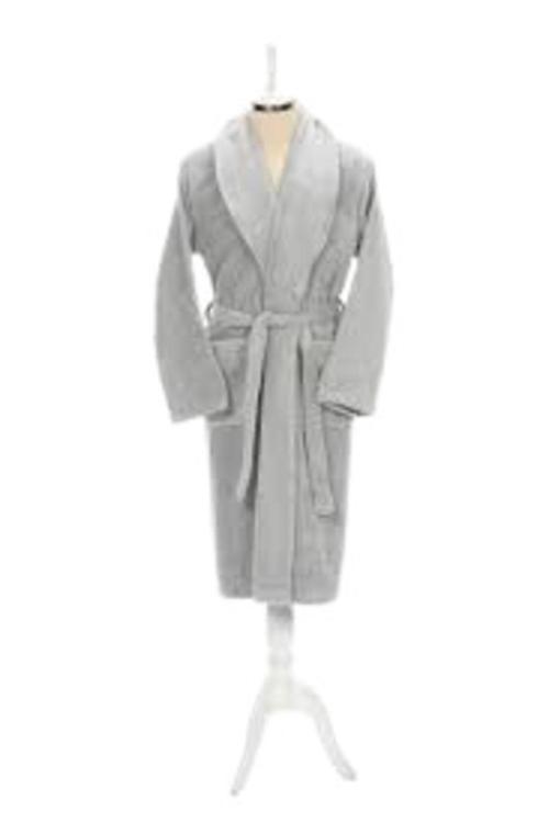 Trendy A.Gri Salyaka Bornoz Xl